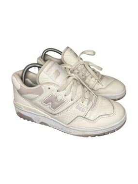 New Balance 550 White and Gray Sneakers